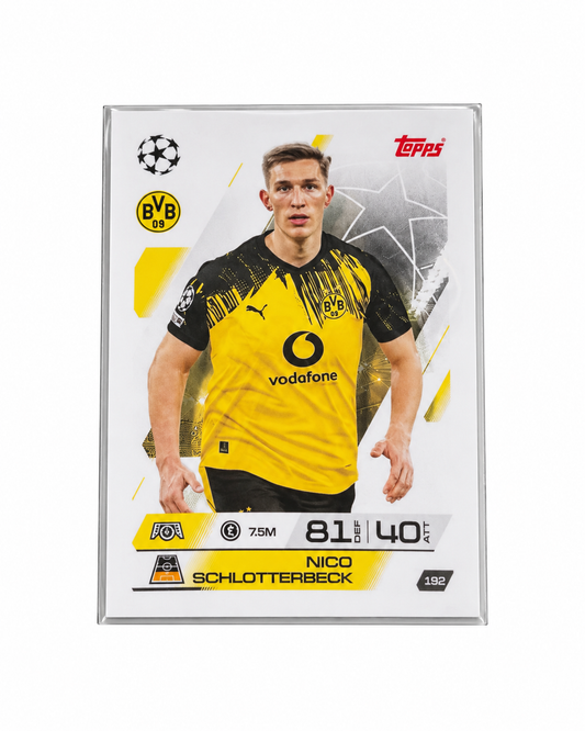 Carta Topps Match Attax 25/26 Nico Schlotterbeck - Borussia Dortmund