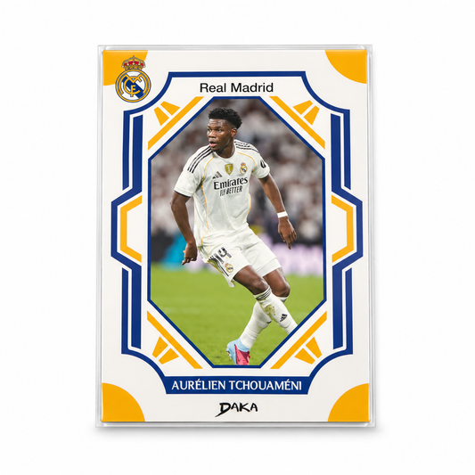 Aurélien Tchouaméni Base A #RM-10-A – DAKA Real Madrid Top Audience 2025-26