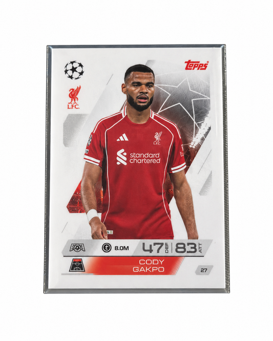 Carta Topps Match Attax 25/26 Cody Gakpo - Liverpool
