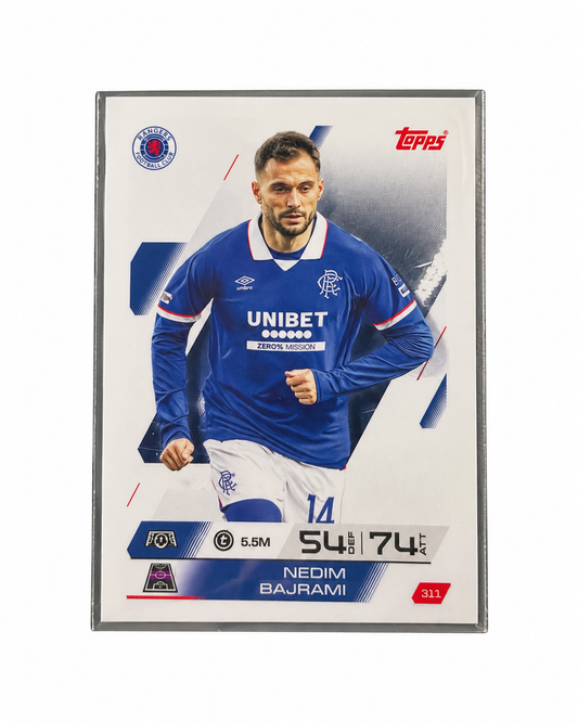 Carta Topps Match Attax 25/26 Nedim Bajrami - Rangers