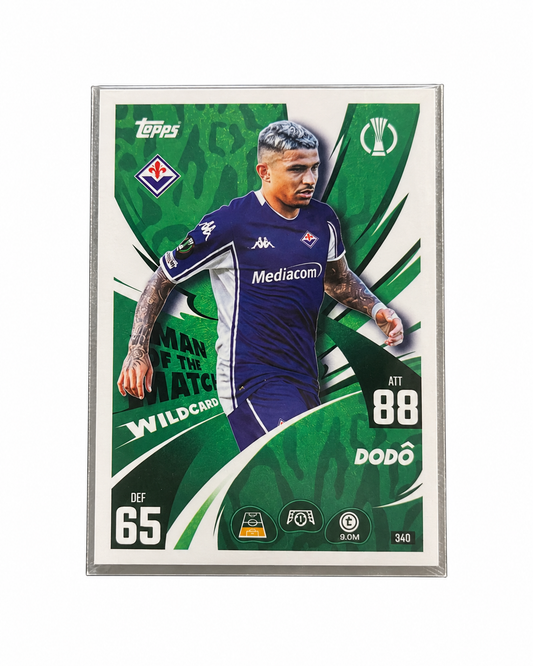 Carta Topps Match Attax 25/26 Dodô - Fiorentina - Man of the Match Wildcard