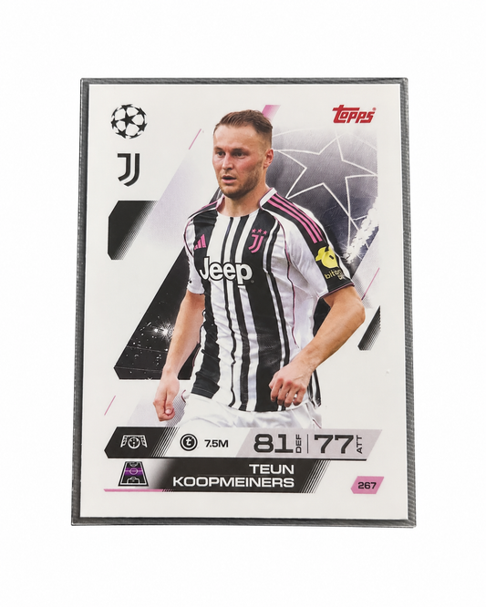 Carta Topps Match Attax 25/26 Teun Koopmeiners - Juventus