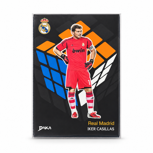 Iker Casillas Green Field Cube #GC-26 – DAKA Real Madrid 2025-26