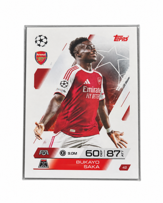 Carta Topps Match Attax 25/26 Bukayo Saka - Arsenal
