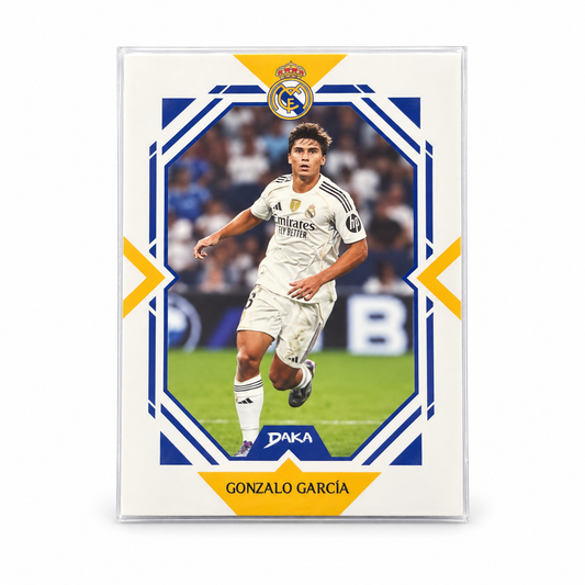 Gonzalo García Base B #RM-6-B – DAKA Real Madrid Top Audience 2025-26