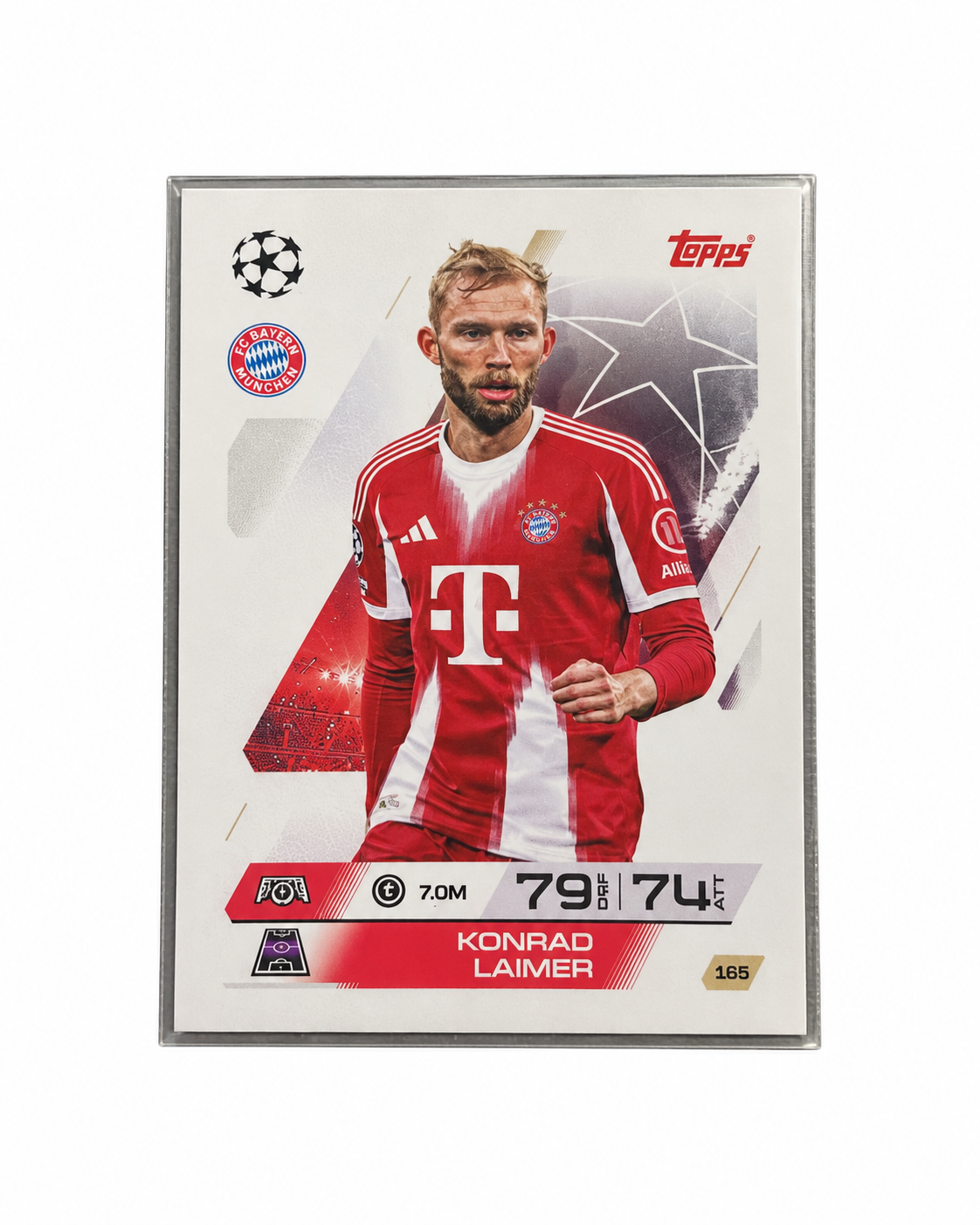 Carta Topps Match Attax 25/26 Konrad Laimer - Bayern Múnich