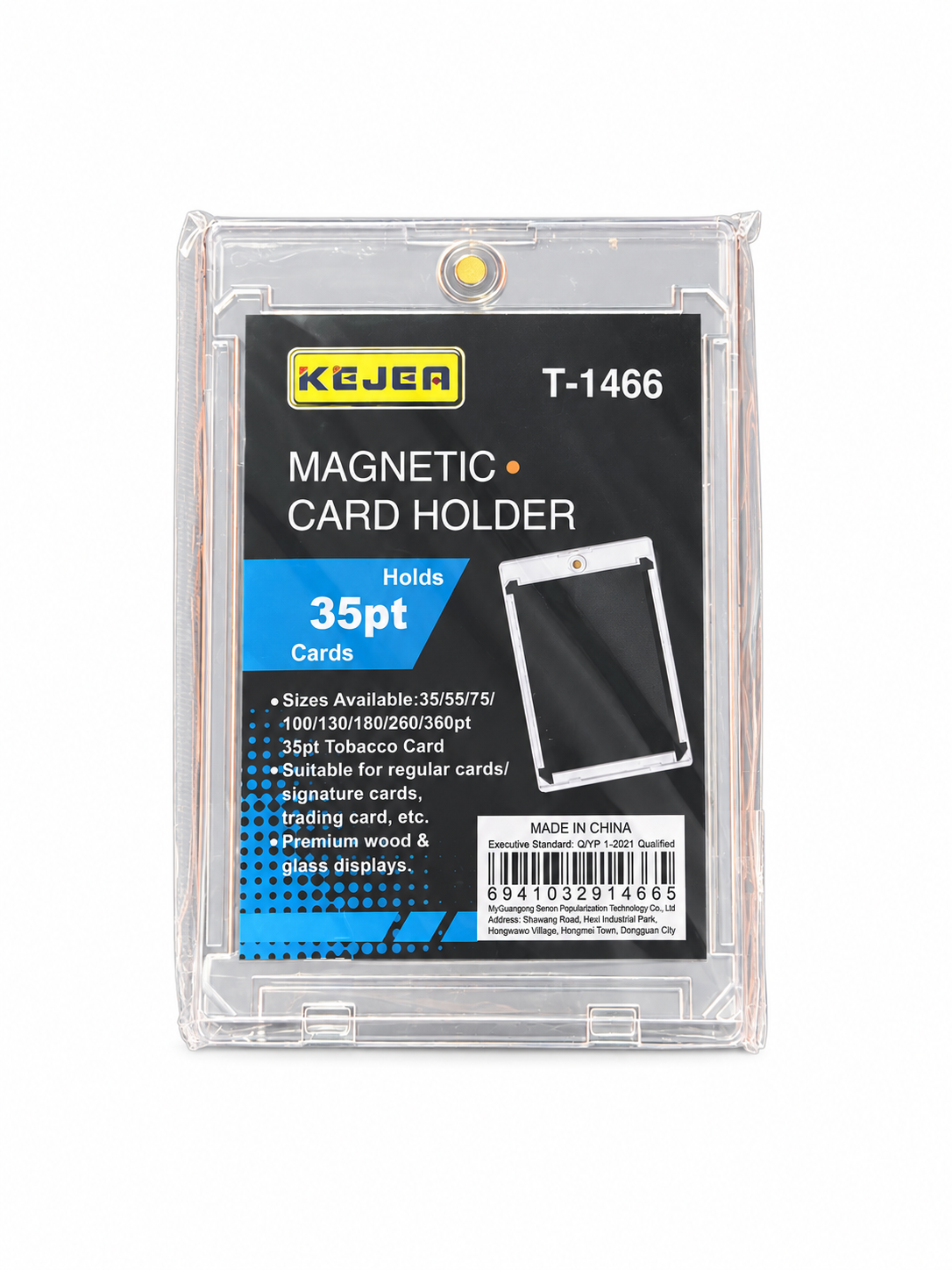 Protector Magnético para Cartas 35PT KEJEA T-1466 – UV Protection