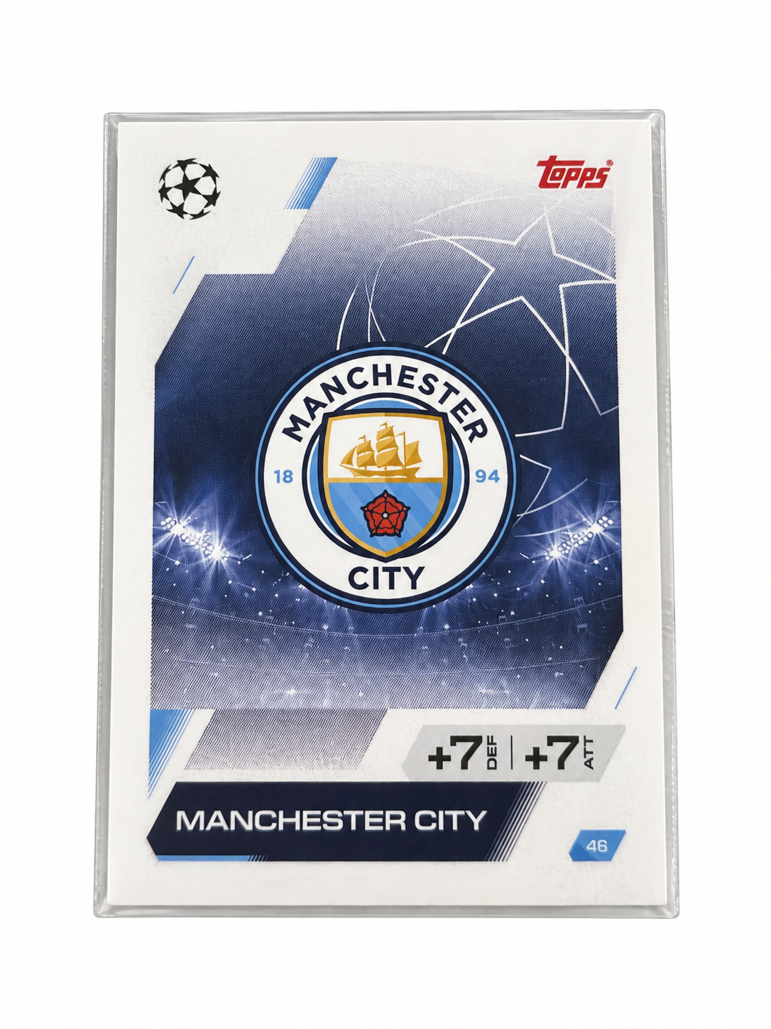 Carta Topps Match Attax 25/26 Escudo Manchester City - Manchester City - Club Badge