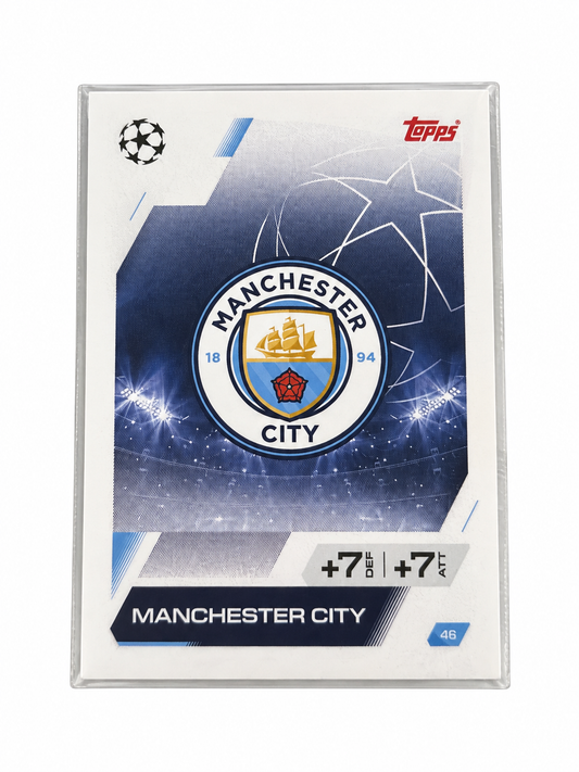 Carta Topps Match Attax 25/26 Escudo Manchester City - Manchester City - Club Badge