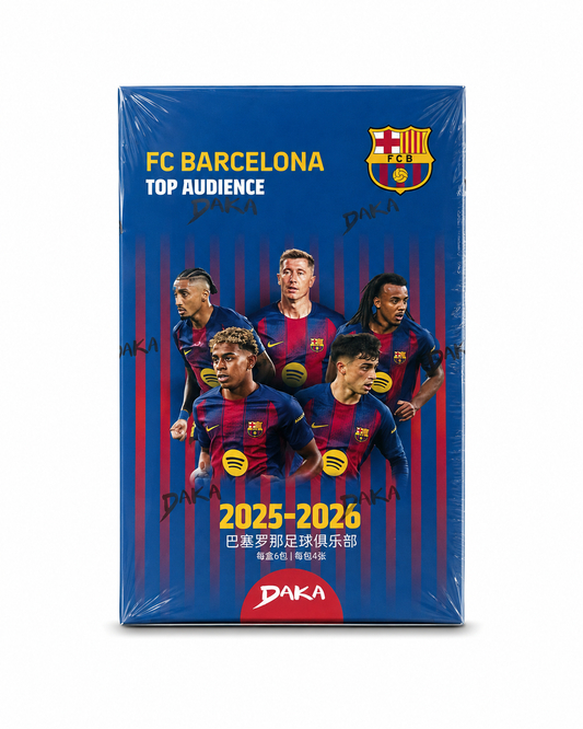 Daka FC Barcelona Top Audience 2025/26 – Caja de Cartas Coleccionables