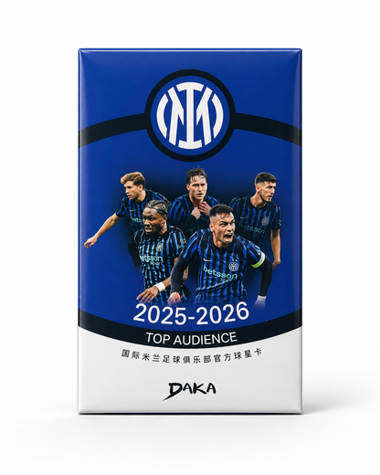 Daka Inter Milan Top Audience 2025/26 – Caja de Cartas Coleccionables