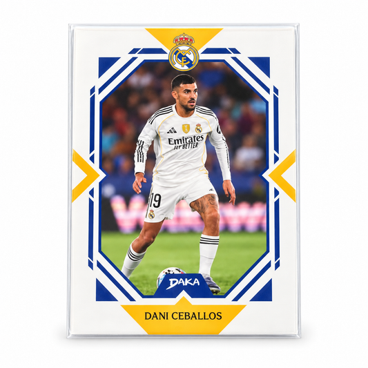 Dani Ceballos Base B #RM-11-B – DAKA Real Madrid Top Audience 2025-26