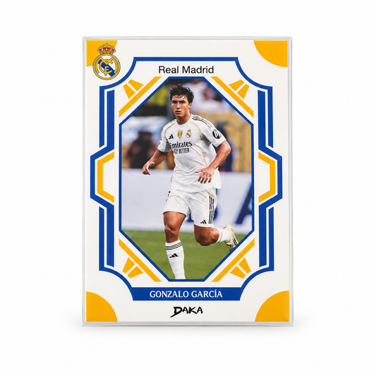 Gonzalo García Base A #RM-6-A – DAKA Real Madrid Top Audience 2025-26