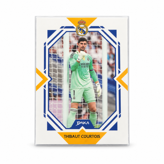 Thibaut Courtois Base B #RM-22-B – DAKA Real Madrid Top Audience 2025-26