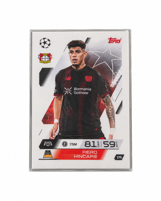 Carta Topps Match Attax 25/26 Piero Hincapié - Bayer Leverkusen
