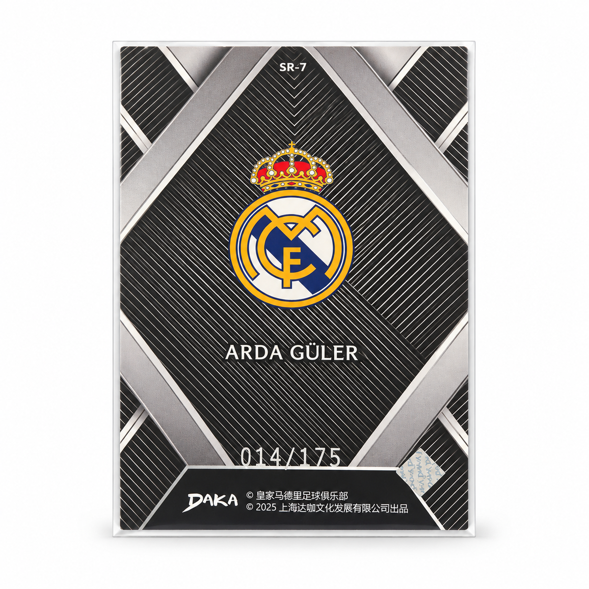 Arda Güler /175 #SR-7 – DAKA Real Madrid Top Audience 2025-26