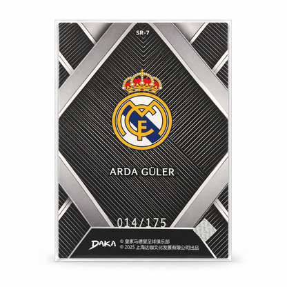 Arda Güler /175 #SR-7 – DAKA Real Madrid Top Audience 2025-26