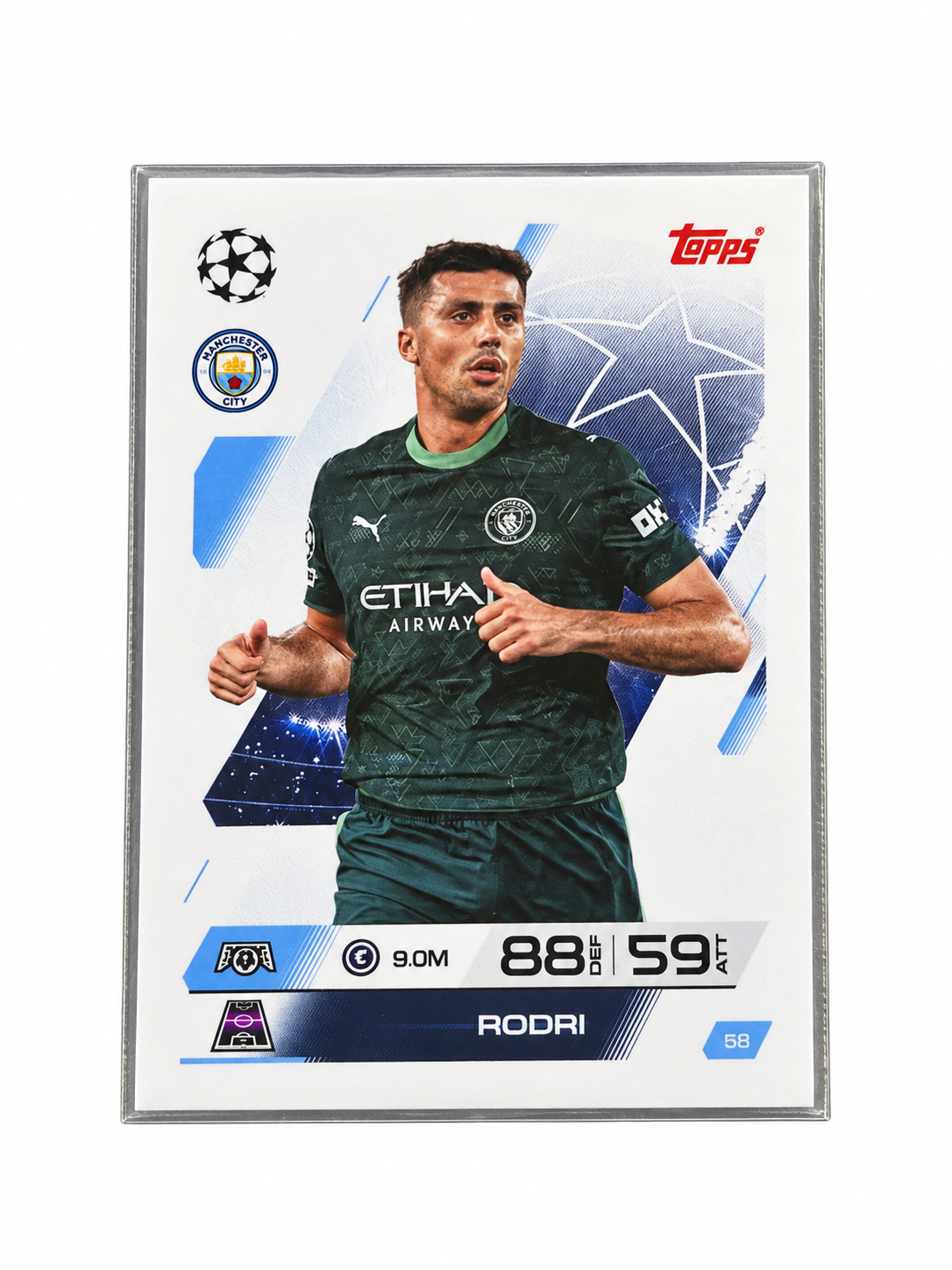 Carta Topps Match Attax 25/26 Rodri - Manchester City
