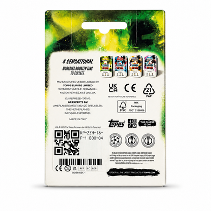 Topps Match Attax UCC 2025/26 – Booster Tin #1 Worldies