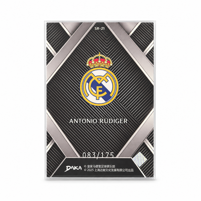 Antonio Rüdiger /175 #SR-21 – DAKA Real Madrid Top Audience 2025-26