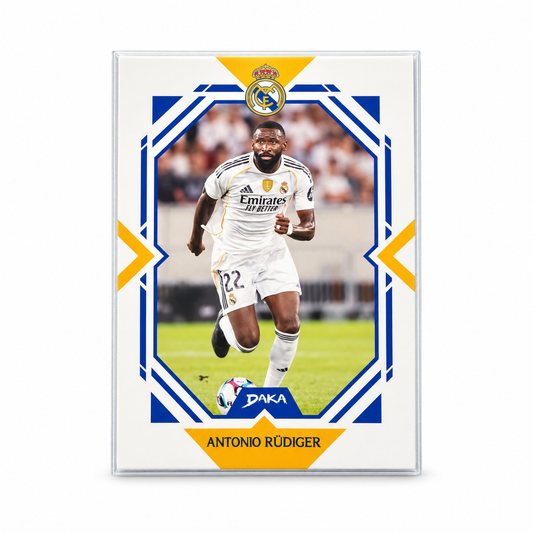 Antonio Rüdiger Base B #RM-21-B – DAKA Real Madrid Top Audience 2025-26