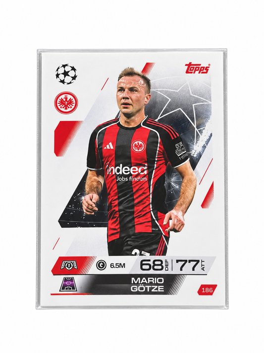 Carta Topps Match Attax 25/26 Mario Götze - Eintracht Frankfurt