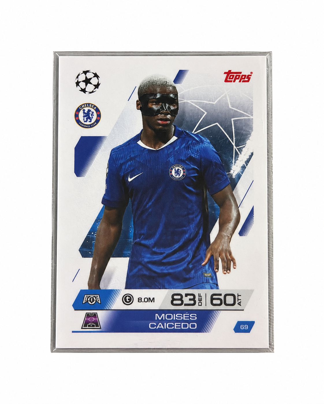 Carta Topps Match Attax 25/26 Moisés Caicedo - Chelsea
