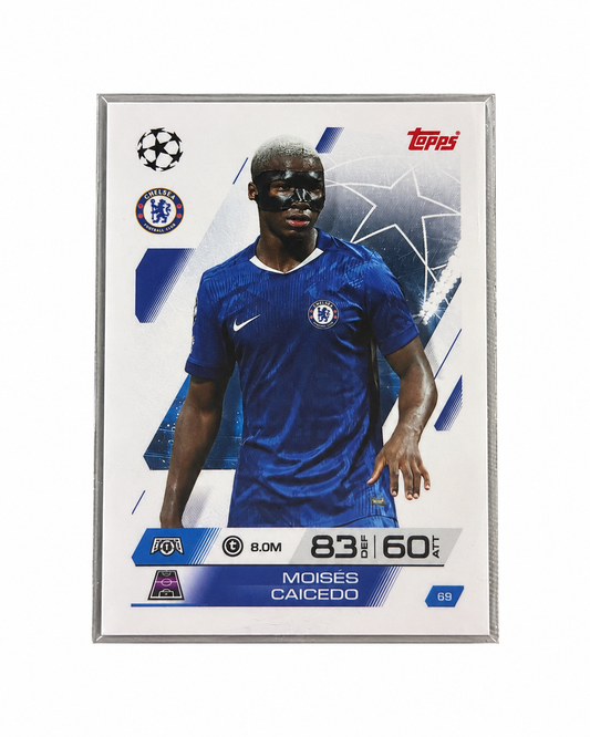 Carta Topps Match Attax 25/26 Moisés Caicedo - Chelsea