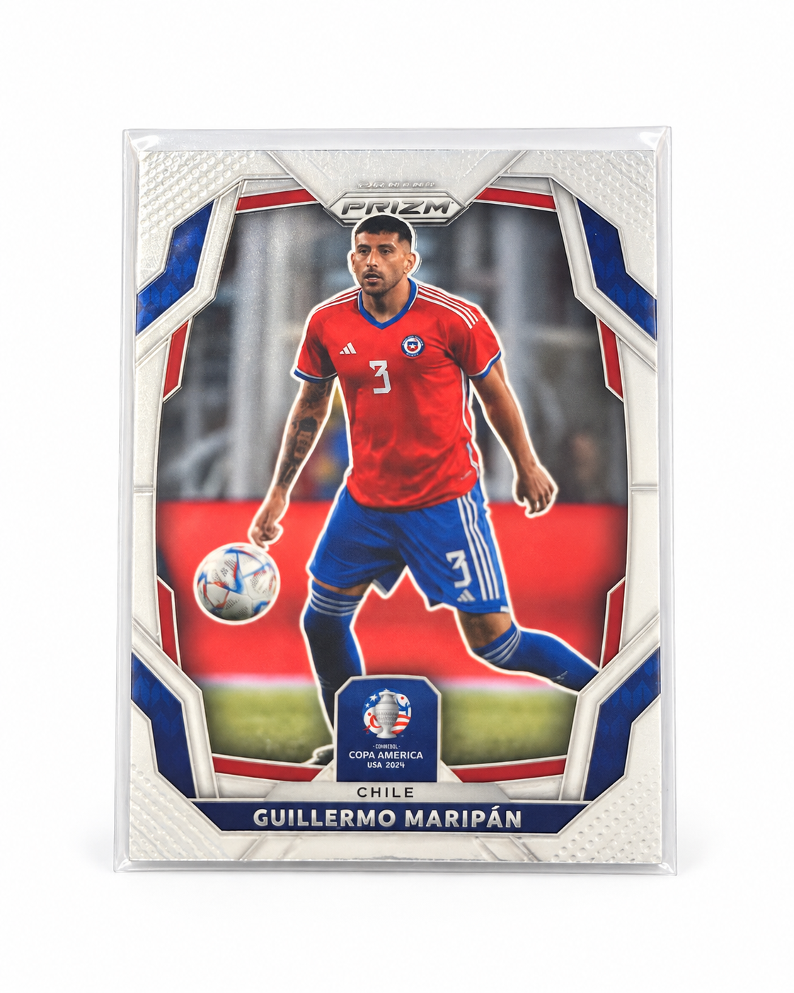 Carta Guillermo Maripán, Panini Prizm Copa América